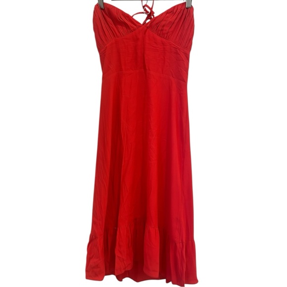 Sunday Best Dresses & Skirts - Sunday Best Aritzia Coral Red Smocked Sundress Size Small